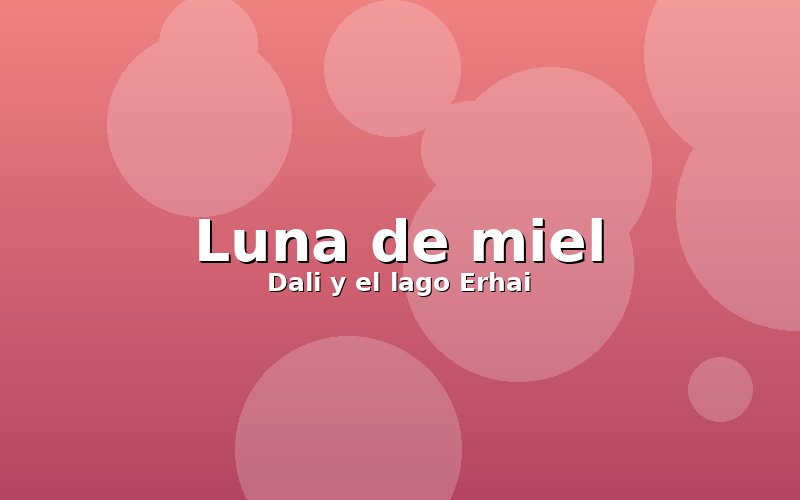 Pareja de recien casados en el lago Erhai de Dali