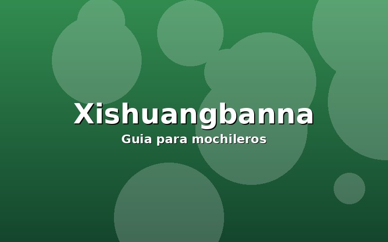 Mochilero cruzando puente colgante en la selva de Xishuangbanna